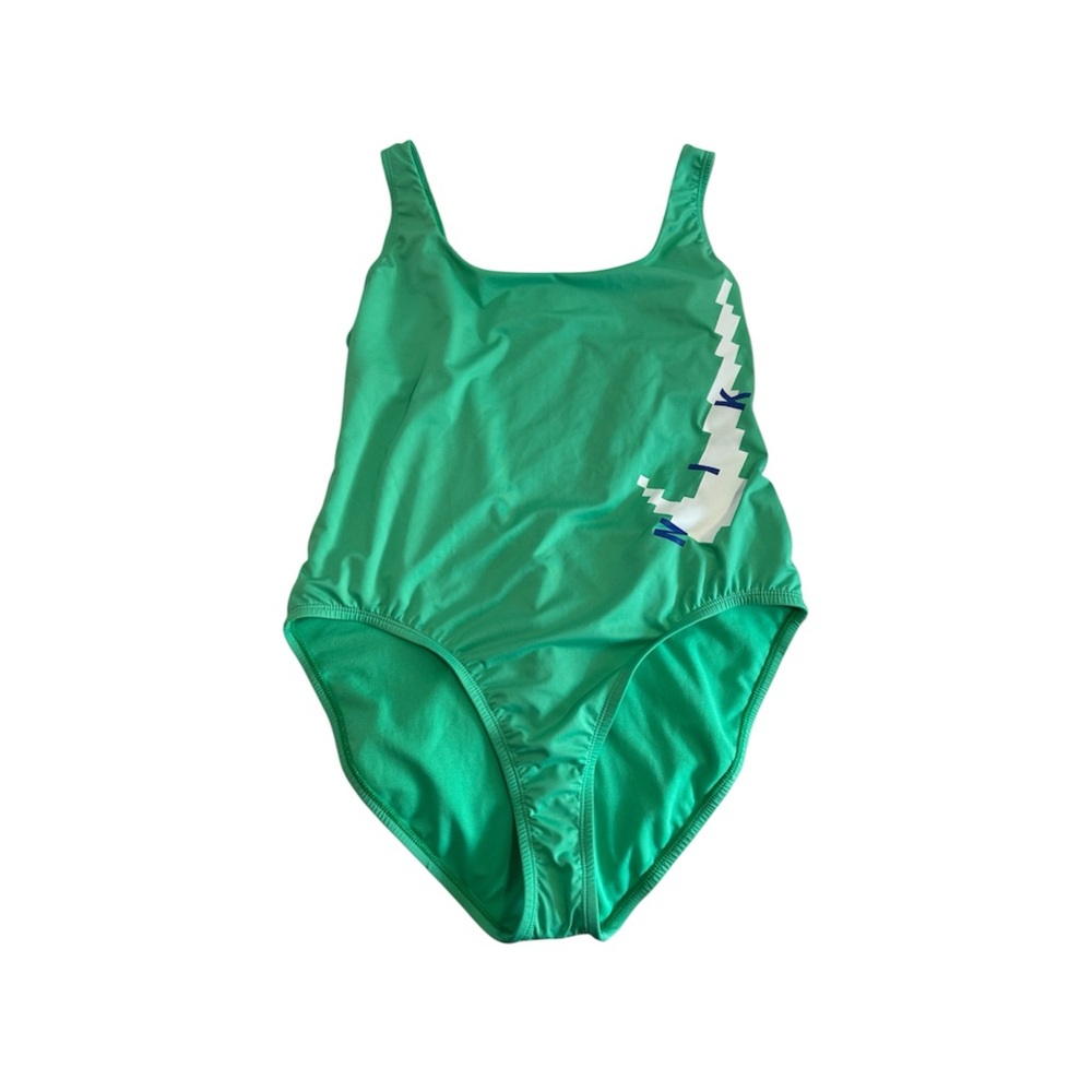 Green Nike One-piece Swimsuit